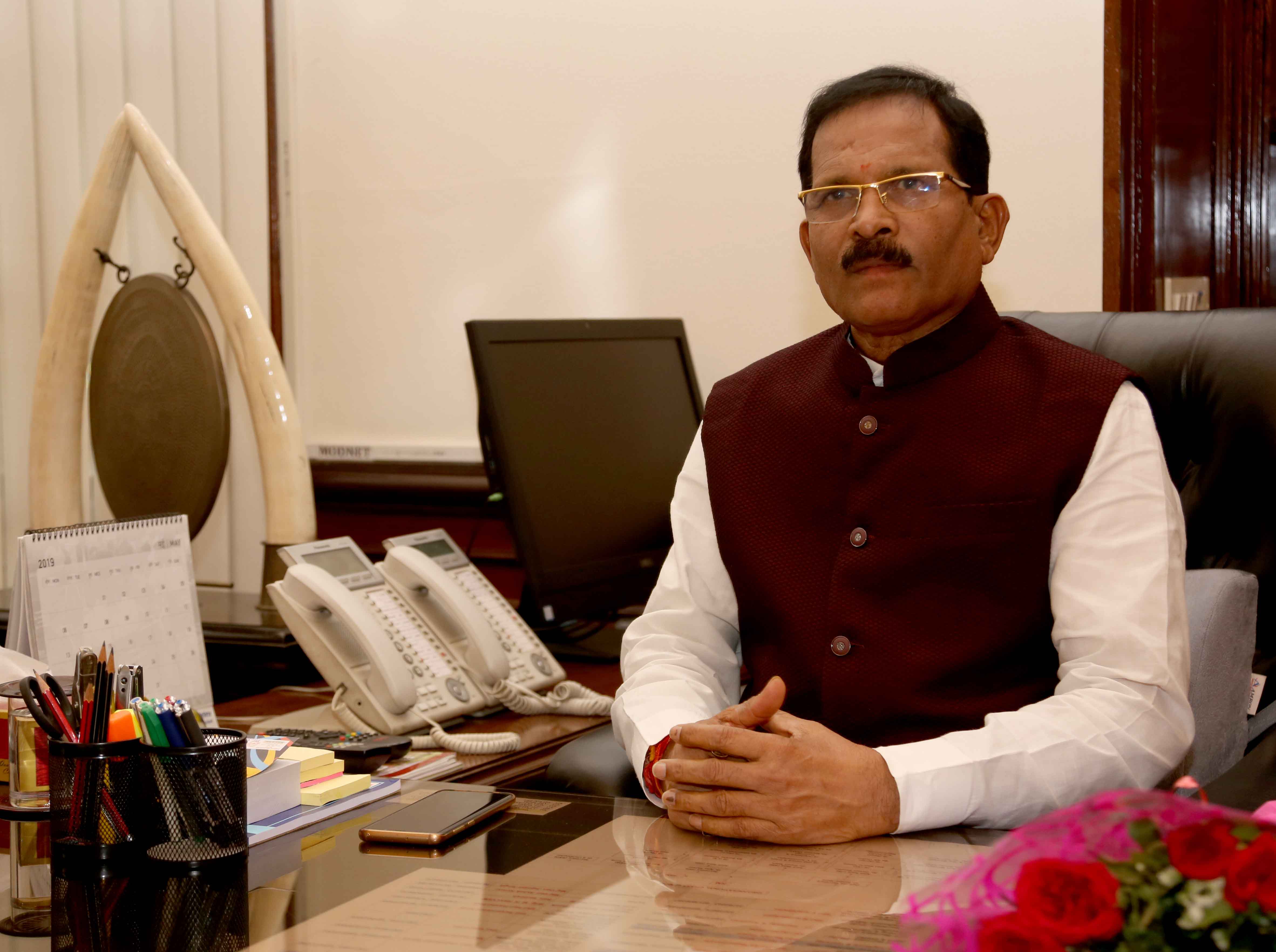 Shripad Naik takes over as MoS for Defence